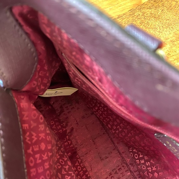 Kate spade maroon purse - Picture 2 of 4